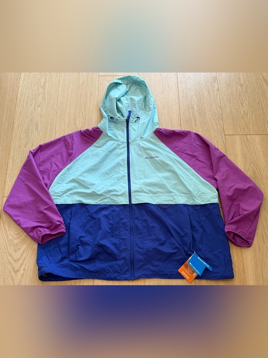 Columbia Jackets & Blazers - Columbia Spire Valley Windbreaker Omni-Shade Omni-Shield Women’s 2X Plus